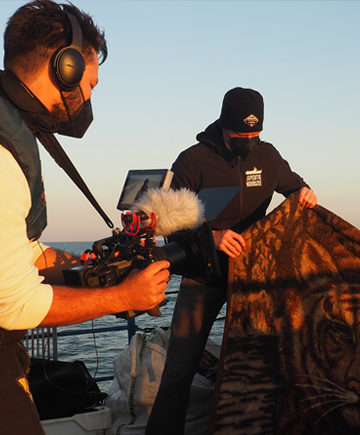 Core SWX and RED Support Maarten Slooves as he Documents Environmental Cleanup