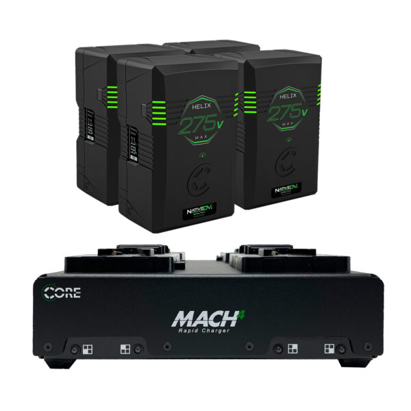 Helix Max 275 and Mach4 Kit V-mount